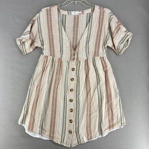 LARGE O'NEILL STRIPE DRESS JUNIORS LADIESA